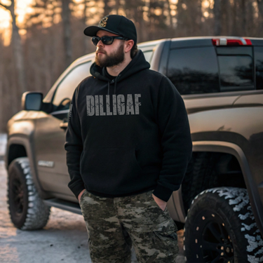 Unapologetic DILLIGAF Hoodie for Faith Freedom Country